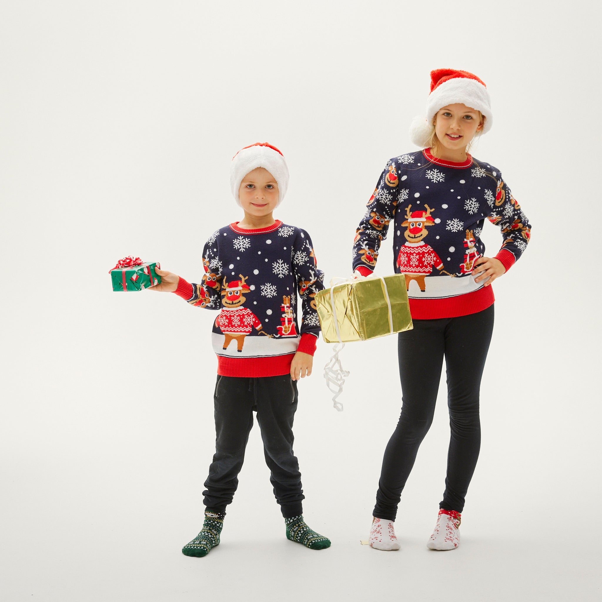 The Bringing Christmas Gifts Sweater - Bambini
